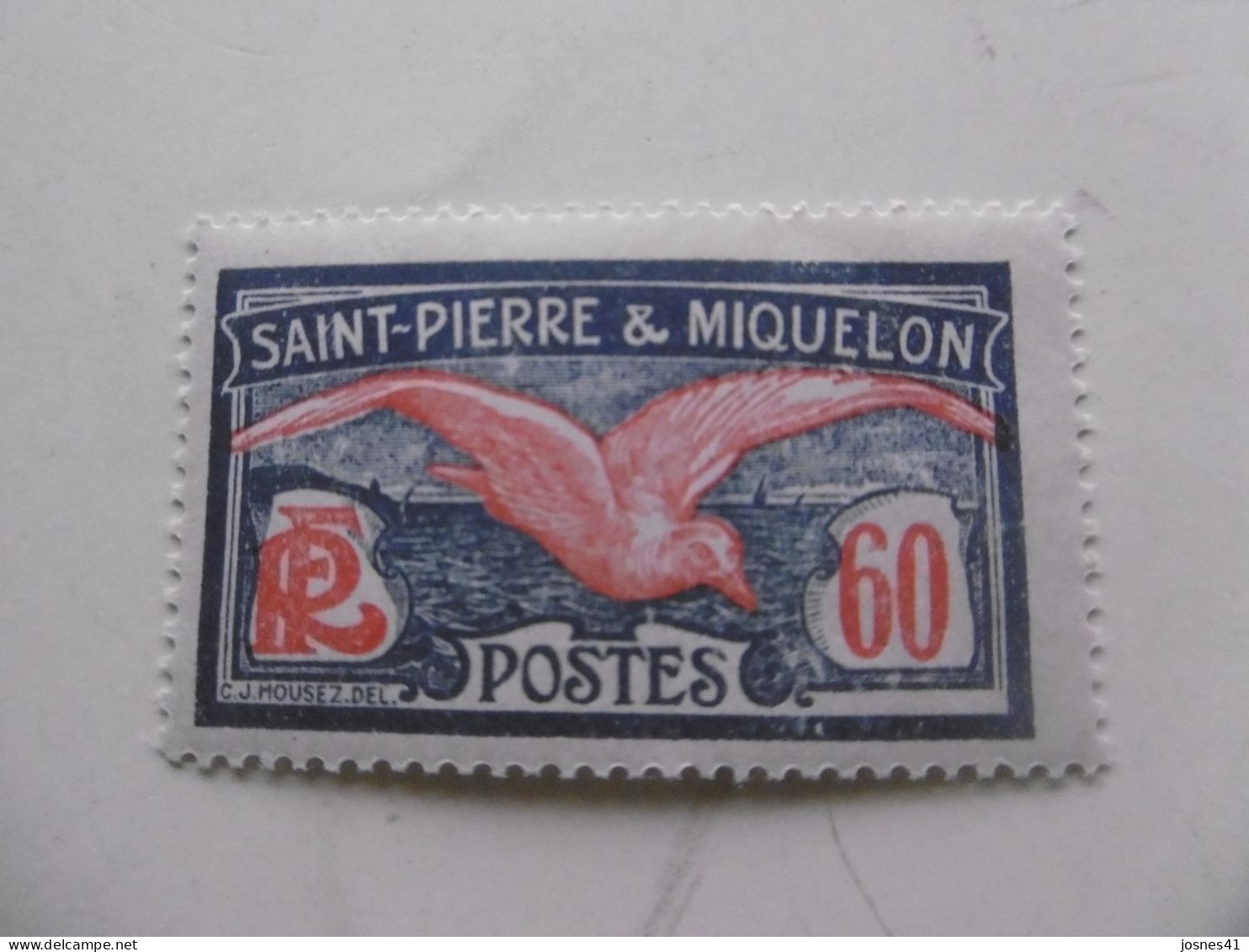 S P M   P 116 * *   OISEAU - Unused Stamps