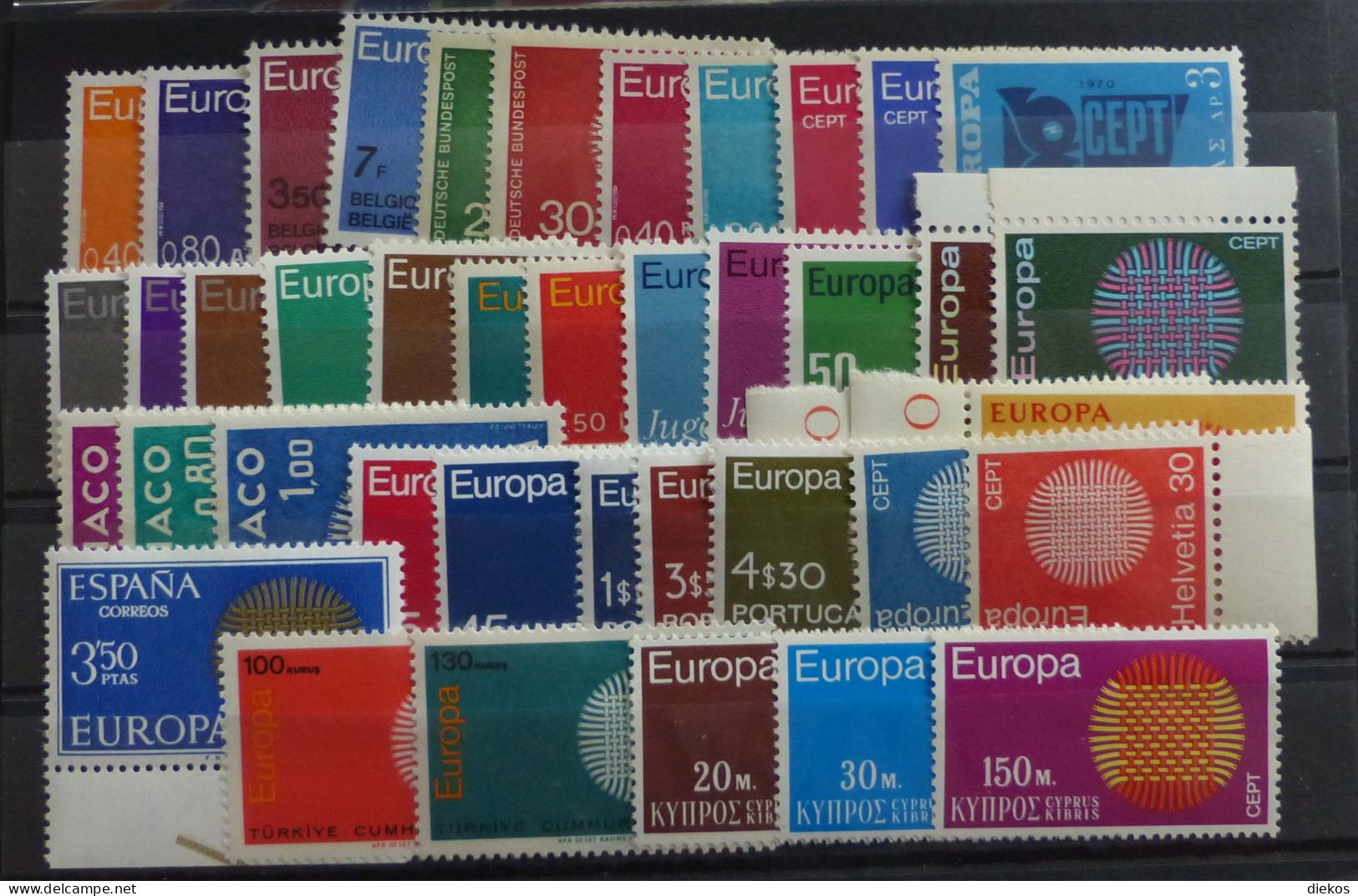 CEPT Jahrgang 1970      MNH ** Postfrisch       #6266 - Collezioni & Lotti