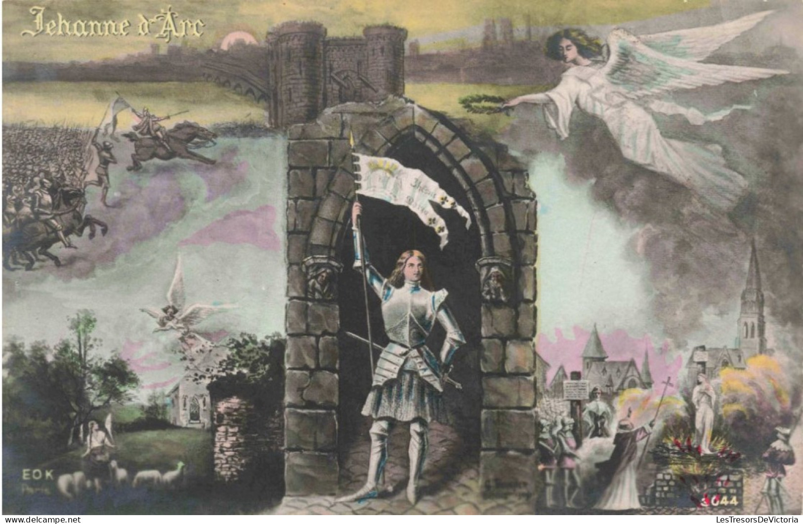 CELEBRITES - Femmes Célèbres - Jeanne D'Arc - Carte Postale Ancienne - Beroemde Vrouwen