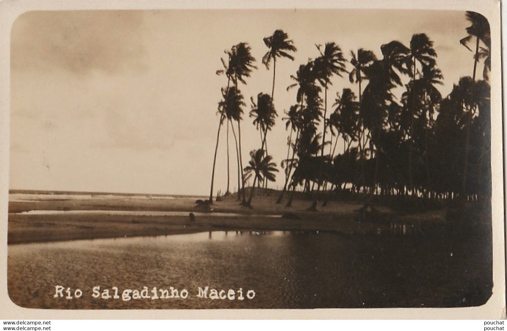 K25- MACEIO - RIO SALGADINHO  - CARTE PHOTO -  - 2 SCANS  - Maceió