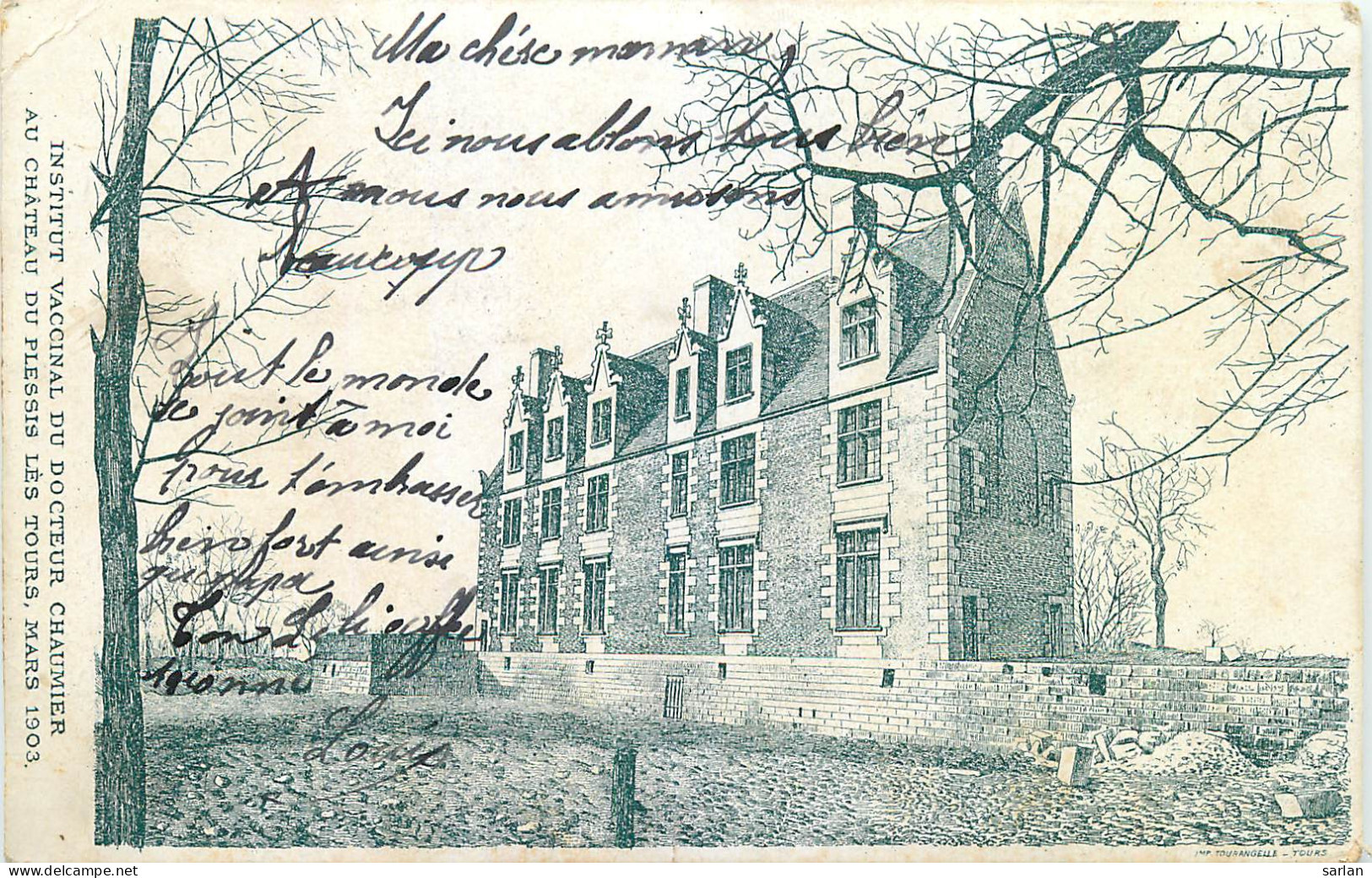 37 , LA RICHE , Chateau Du Plessis Les Tours , * 292 28 - La Riche