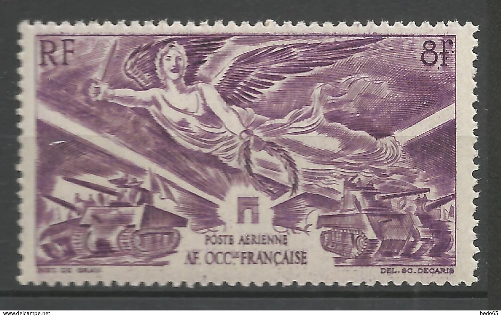 AEF PA N° 4 NEUF** LUXE SANS CHARNIERE / Hingeless / MNH - Autres & Non Classés