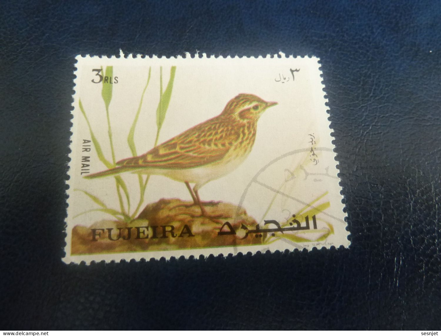 Fujeira - Moineaux - Val 3 Riyals - Air Mail - Multicolore - Oblitéré - Année 1970 - - Sparrows