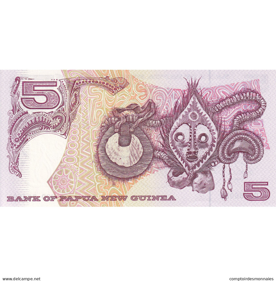 Billet, Papua New Guinea, 5 Kina, 2000, NEUF - Papoea-Nieuw-Guinea