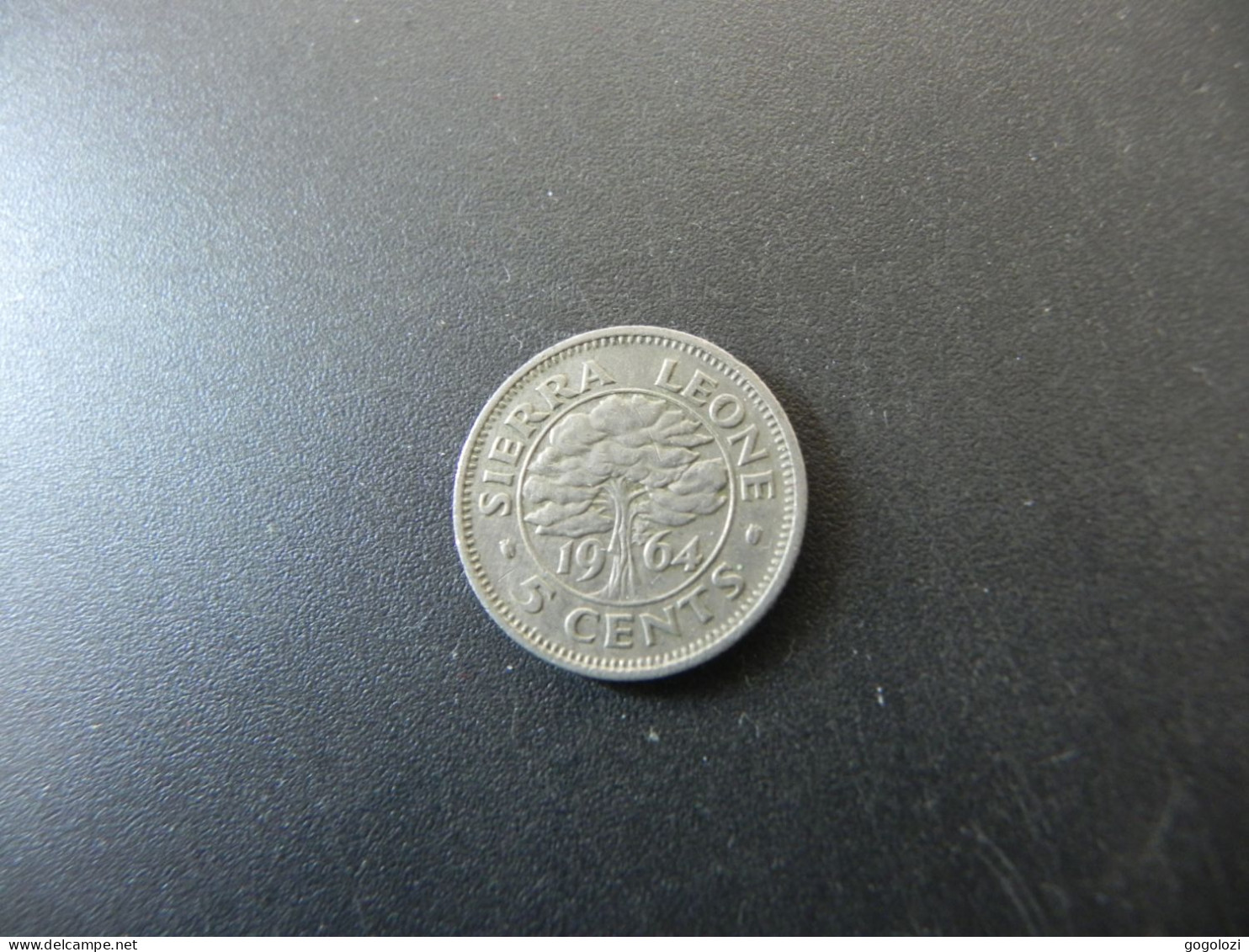 Sierra Leone 5 Cents 1964 - Sierra Leona