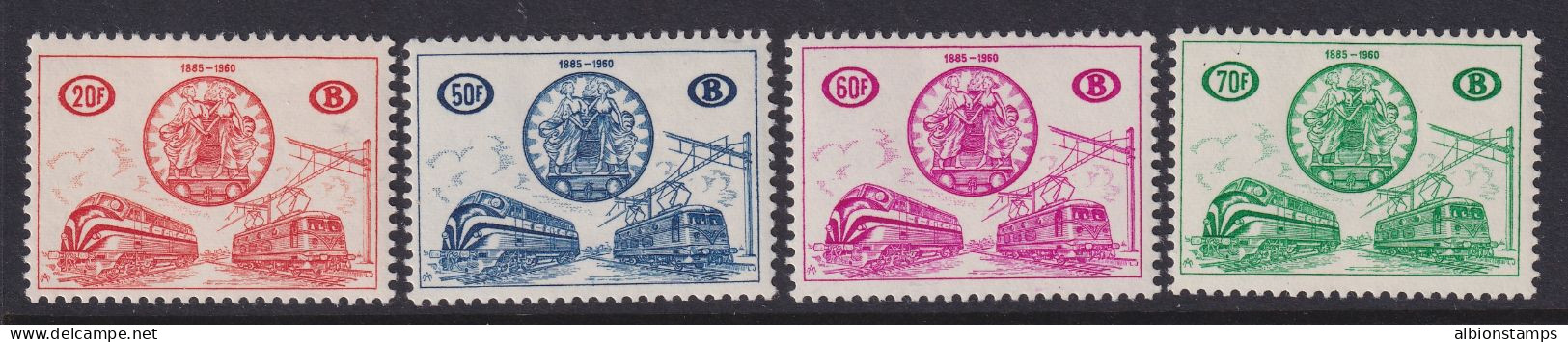 Belgium, Scott Q374-Q377, MNH - Postfris