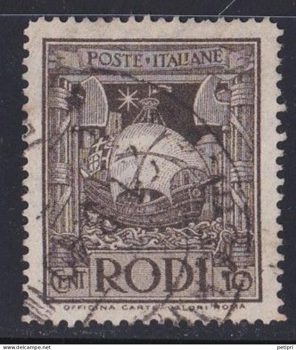 Italie - Colonies Et Possessions -  Egée  Rodi  -  Y&T N ° 50  Et  54  Oblitéré - Egeo (Rodi)