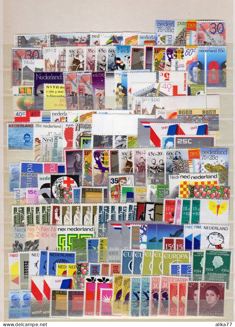 PAYS BAS    Joli Lot De Timbres Neufs ** ( Quelques * Possibles ) - Collections