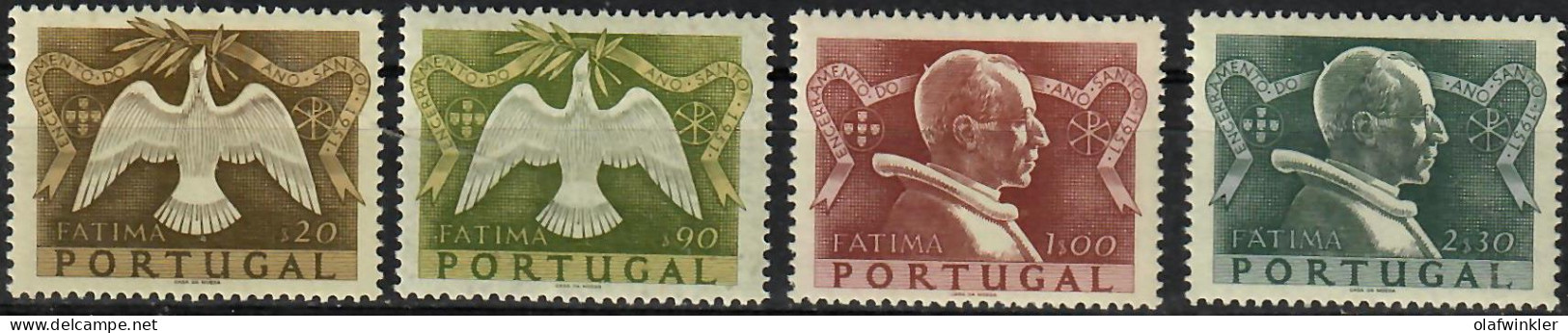 1951 Encerramento Do Ano Santo  AF 733-6 / Sc 731-4 / YT 744-7 / Mi 762-5 Novo / MNH / Neuf / Postfrisch [zro] - Neufs