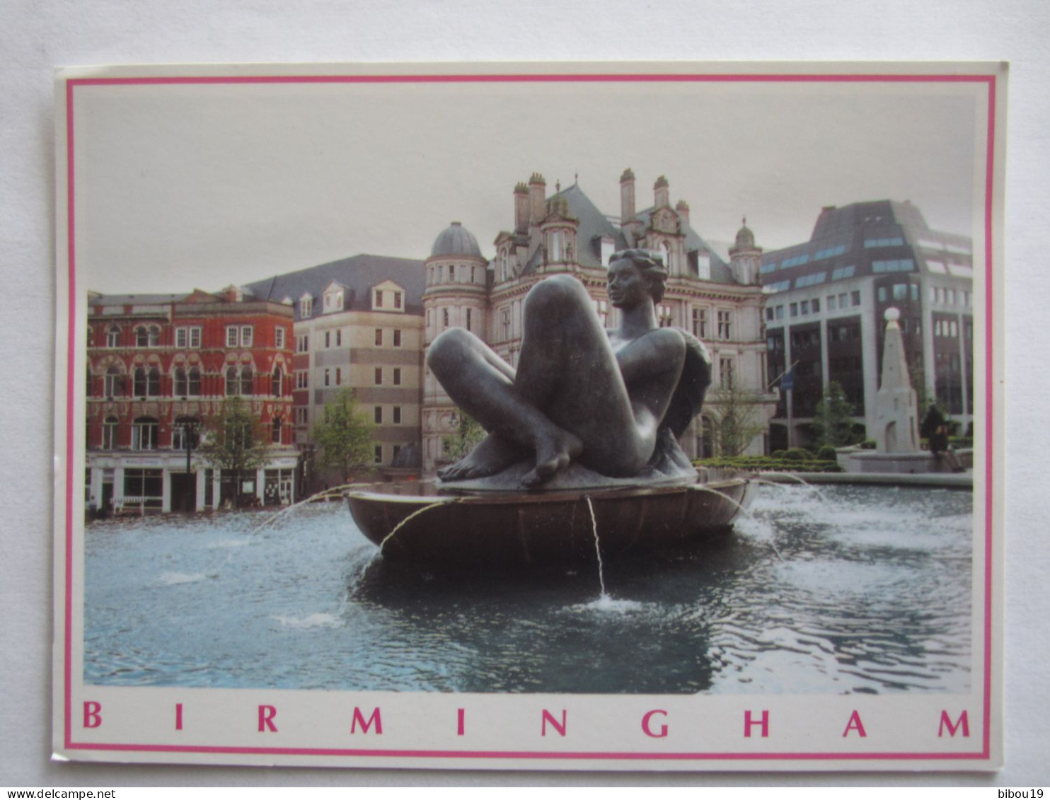 BIRMINGHAM VICTORIA SQUARE THE RIVER FOUNTAIN - Birmingham