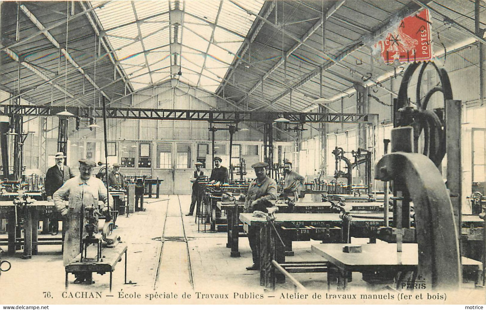 CACHAN - école Spéciale De Travaux Publics, Atelier De Travaux Manuels (fer Et Bois). - Cachan