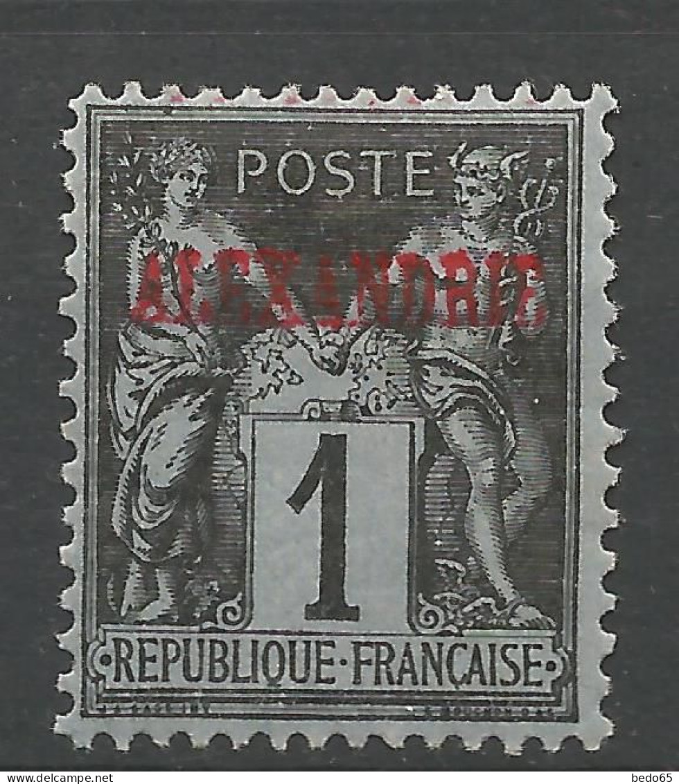 ALEXANDRIE N° 1 NEUF*  CHARNIERE /  Hinge / MH - Unused Stamps