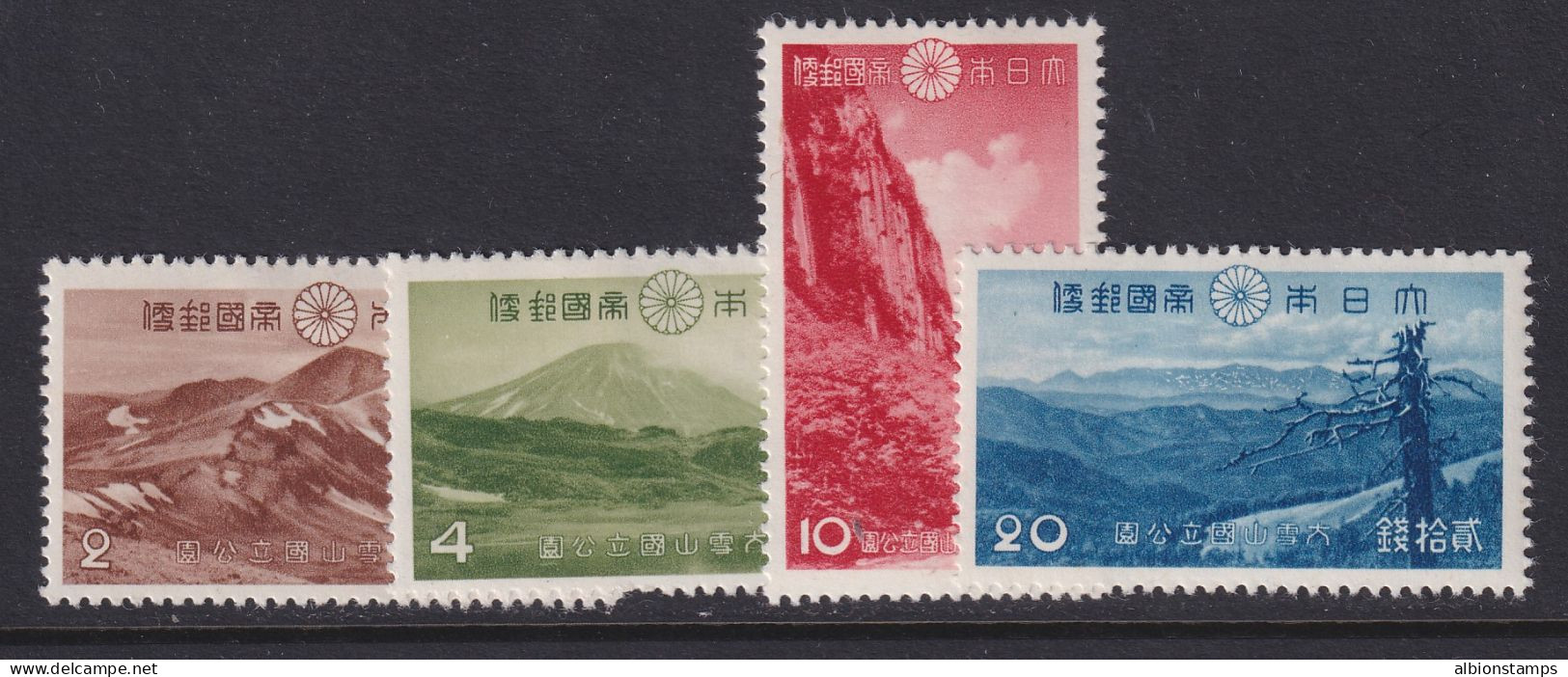 Japan, Scott 303-306, MHR - Neufs