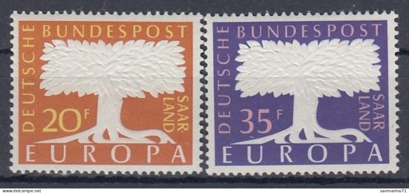 GERMANY Saar 402-403,unused (**) - Neufs