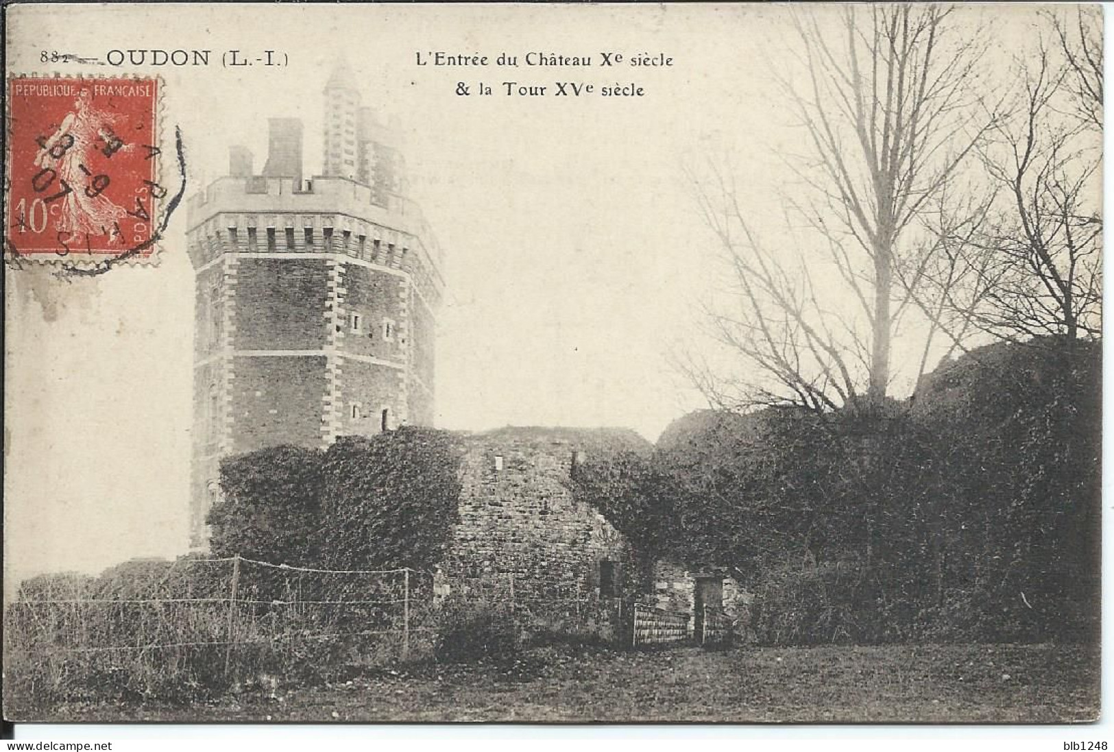 [44] Loire Atlantique Oudon Entrée Du Chateau - Oudon