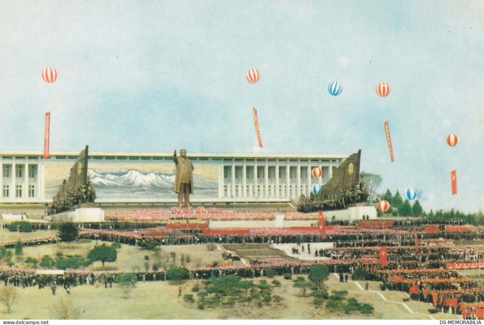 North Korea - Pyongyang , Inauguration Of Monument Kin Il Sung - Korea (Noord)