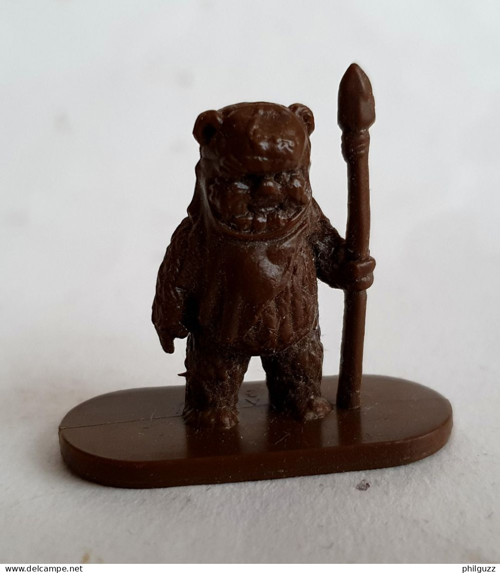 FIGURINE MONOCHROME STARWARS EWOKS WICKET EN PLASTIQUE - Power Of The Force