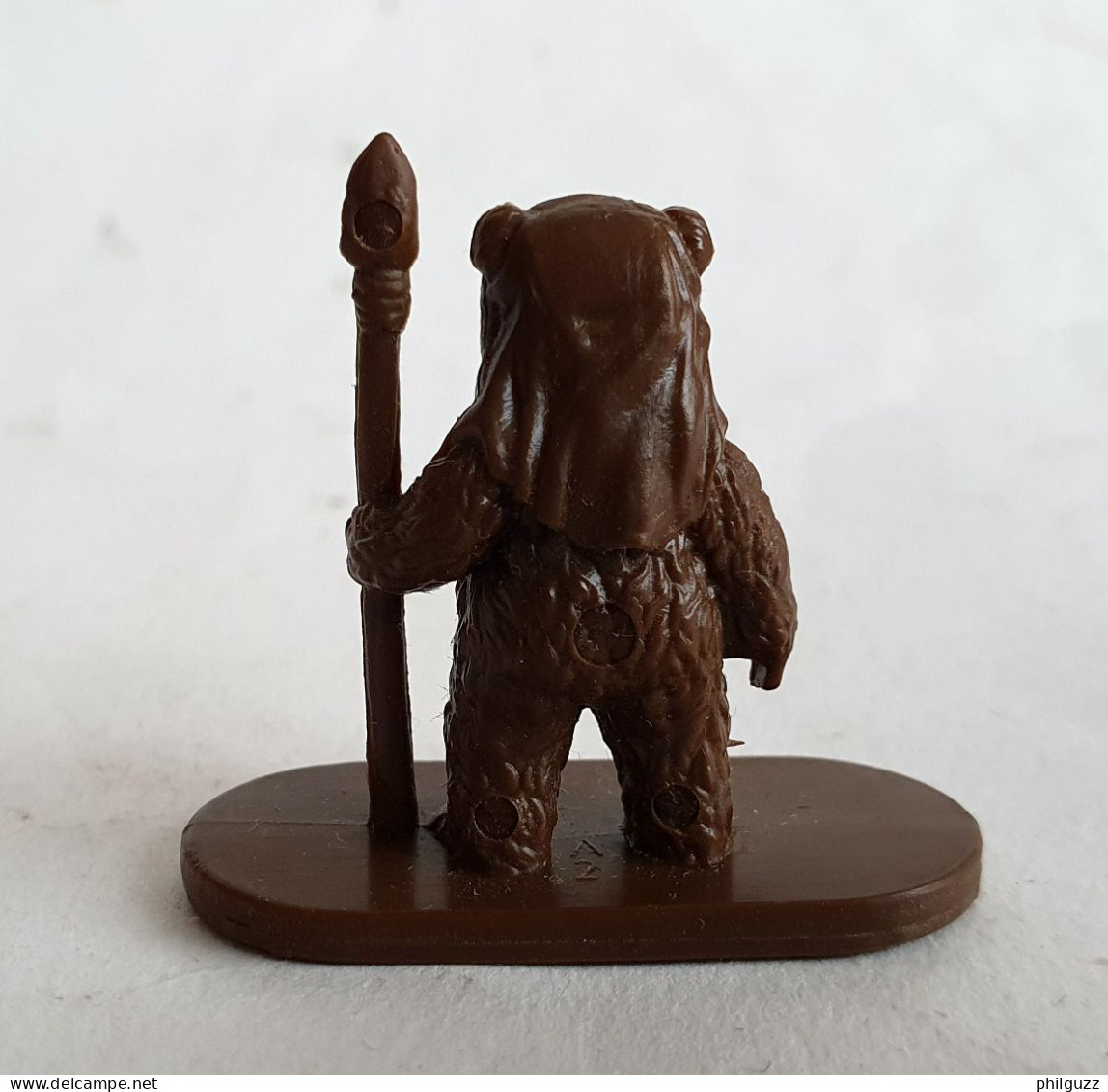 FIGURINE MONOCHROME STARWARS EWOKS WICKET EN PLASTIQUE - Power Of The Force