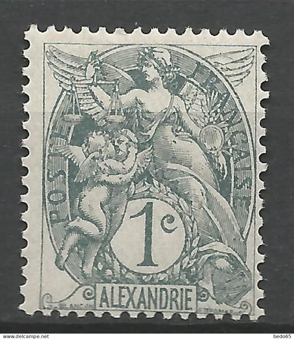 ALEXANDRIE N° 19a NEUF* TRACE DE CHARNIERE /  Hinge / MH - Unused Stamps