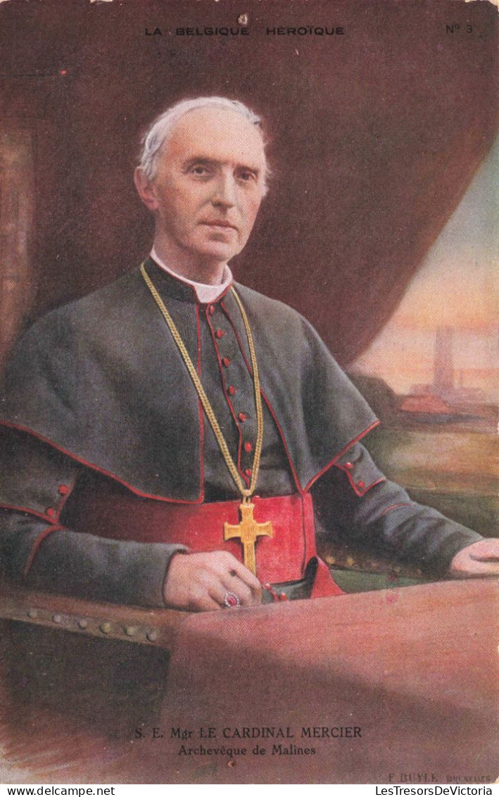 RELIGIONS - S.E. Mgr Le Cardinal Mercier - Archevêque De Malines - Carte Postale Ancienne - Other & Unclassified