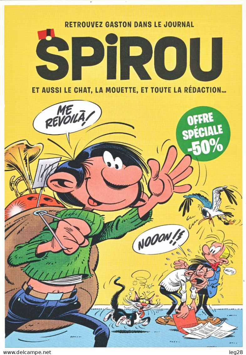 SPIROU  GASTON - Afiches & Offsets