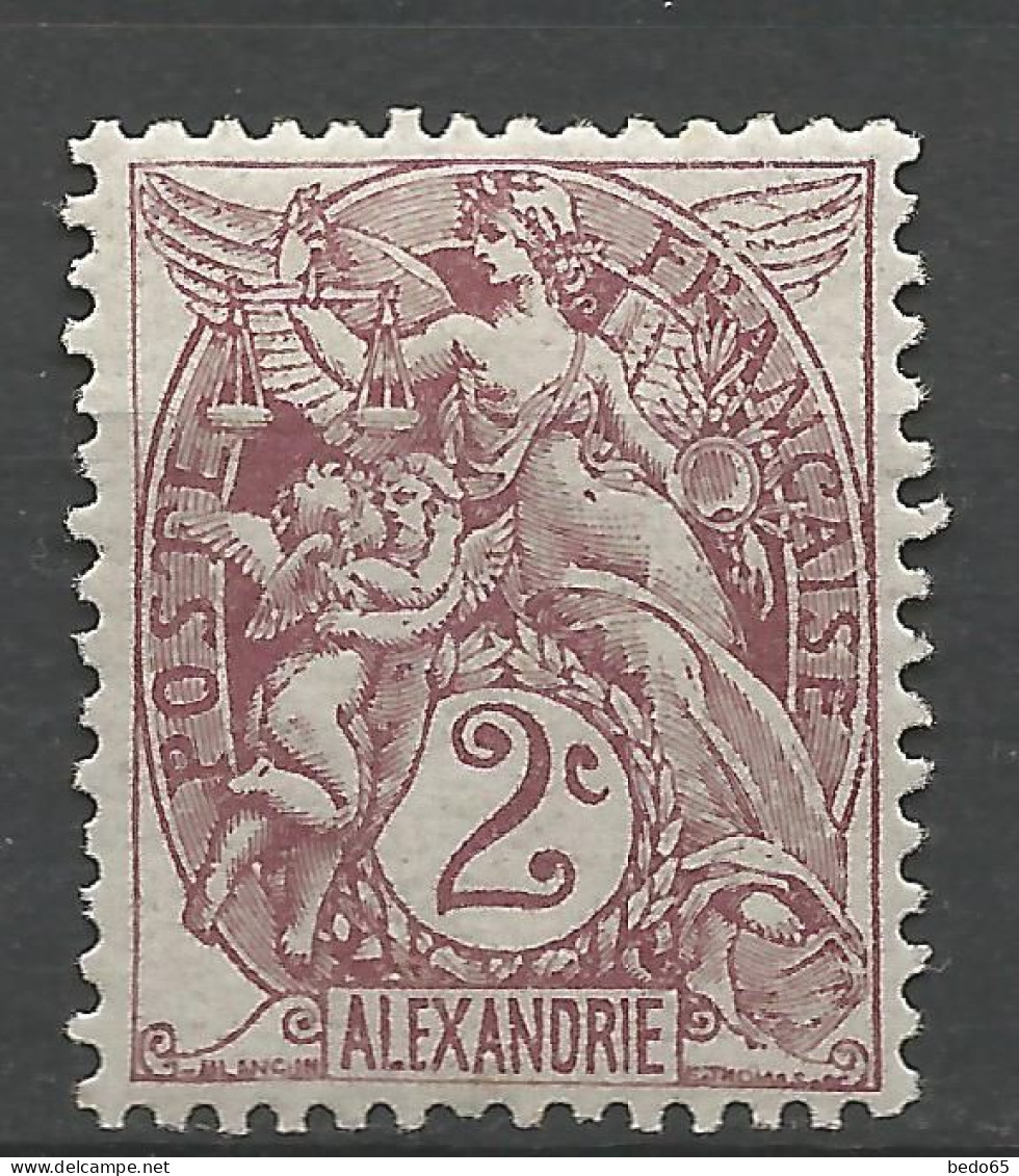 ALEXANDRIE N° 20 NEUF* TRACE DE CHARNIERE /  Hinge / MH - Unused Stamps