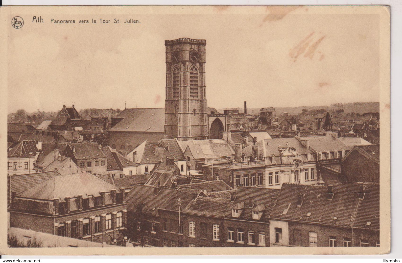 BELGIUM - ATH - Panorama Vers La Tour St Jlien - January 1945 - Ath