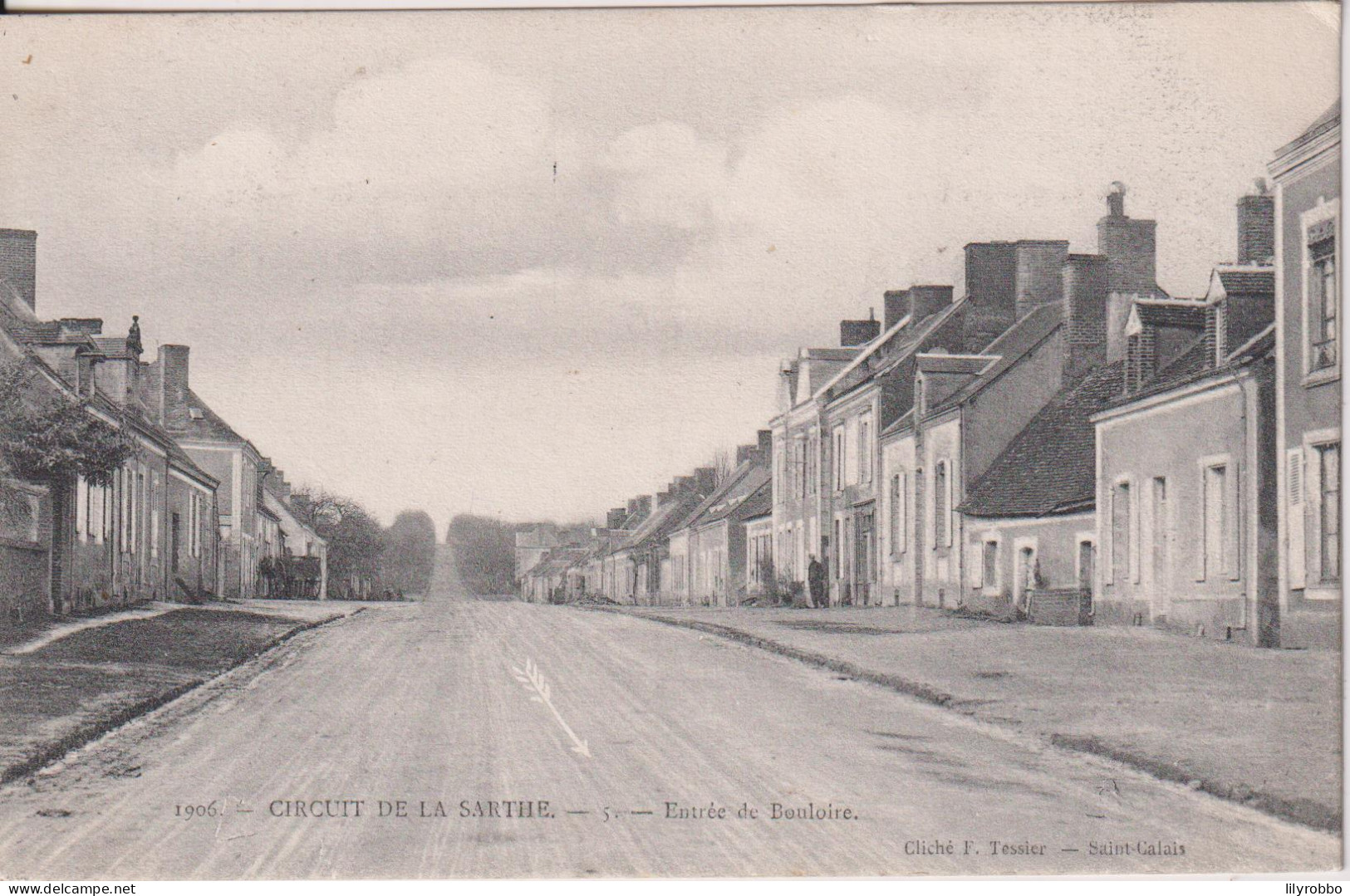 FRANCE - Circuit De La Sarthe 1906 - Entree De Beuloire - Le Mans