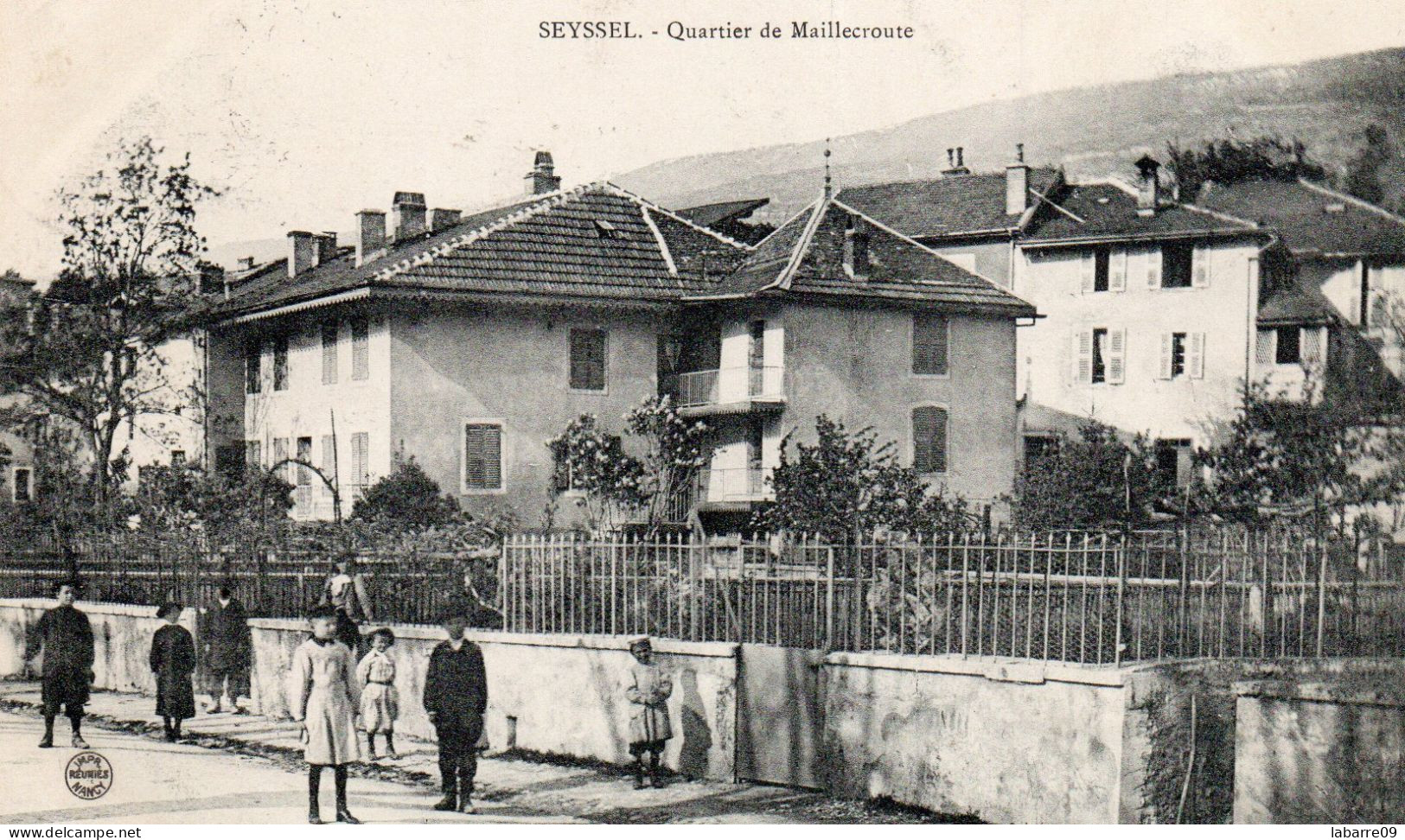 SEYSSEL-(01)- QUARTIER DE MAILLECROUTE. - Seyssel