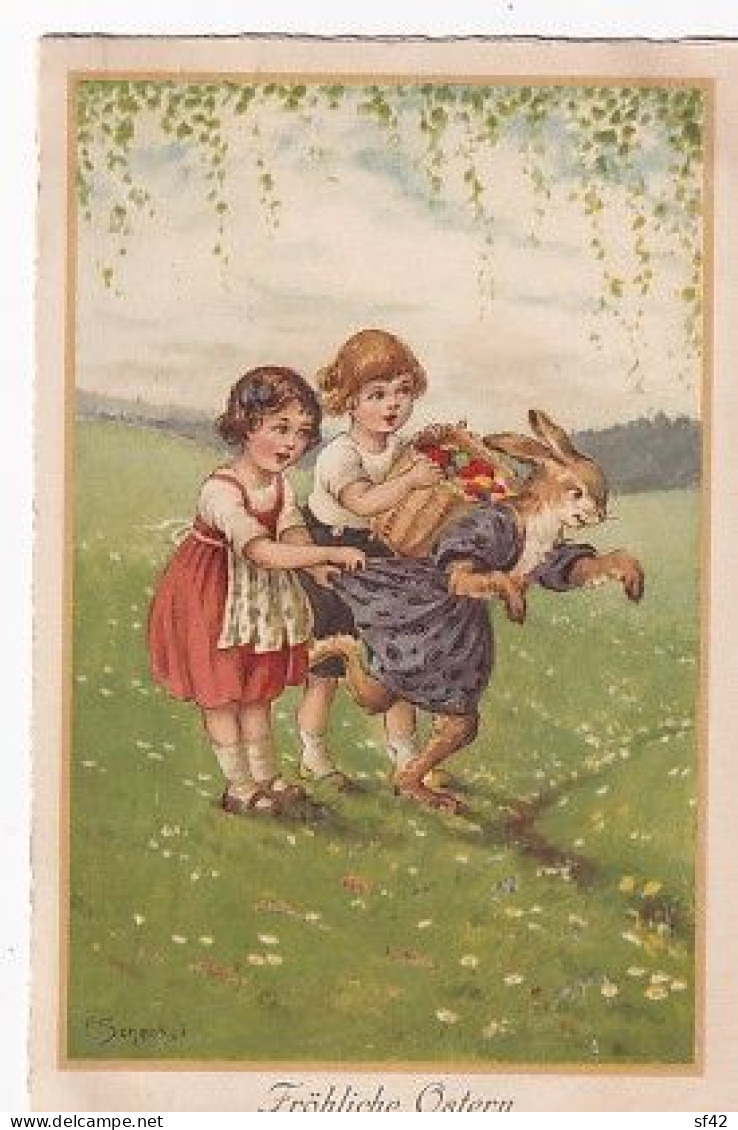 SCHENKEL  F        FROEHLICHE OSTERN       LAPIN HUMANISE   + TIMBRE - Schenkel, Franziska