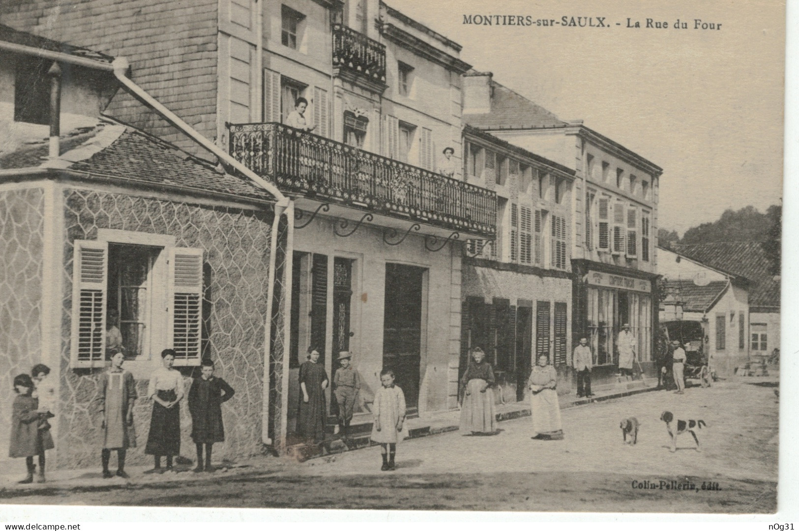 55 - MONTIERS-SUR-SAULX - La Rue Du Four - C - Montiers Sur Saulx