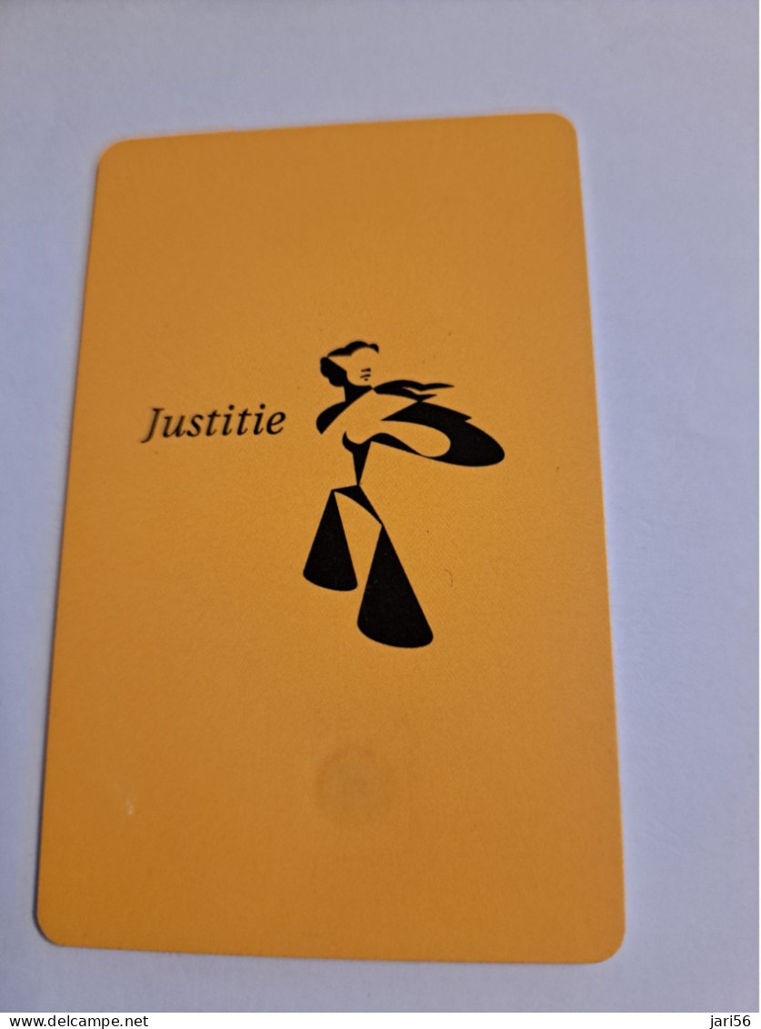 NETHERLANDS   € 5,-  ,-  / USED  / DATE  01-01/05  JUSTITIE/PRISON CARD  CHIP CARD/ USED   ** 16019** - [3] Handy-, Prepaid- U. Aufladkarten