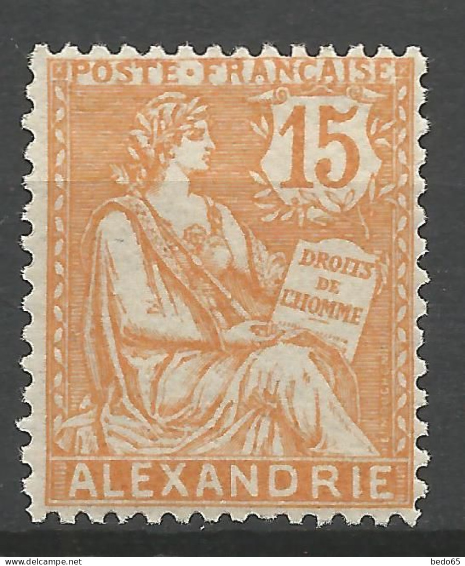 ALEXANDRIE N° 25 NEUF*  TRACE DE CHARNIERE /  Hinge / MH - Unused Stamps