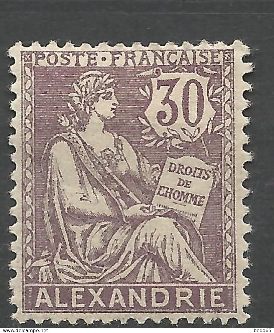 ALEXANDRIE N° 28 NEUF*  CHARNIERE /  Hinge / MH - Unused Stamps