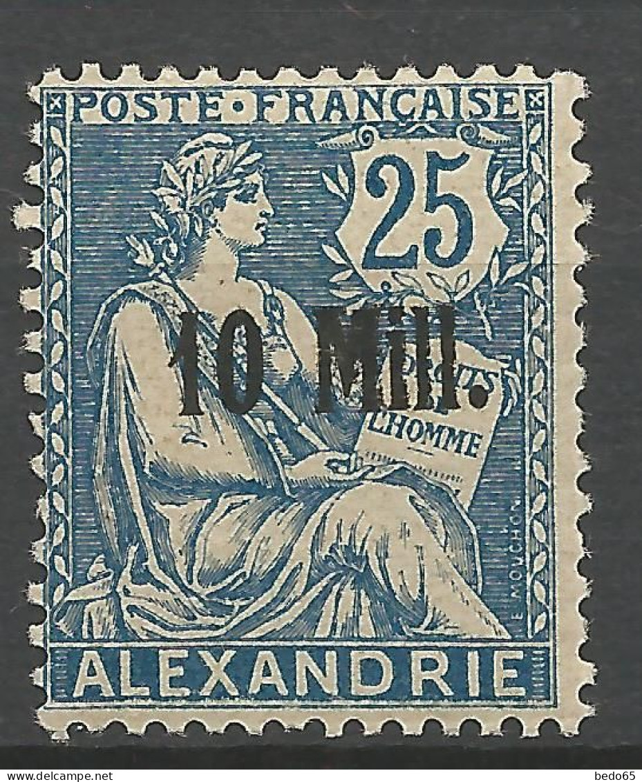 ALEXANDRIE N° 42 NEUF* TRACE DE CHARNIERE /  Hinge / MH - Nuevos