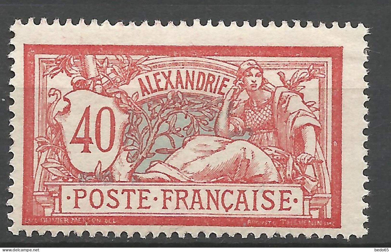 ALEXANDRIE N° 29 NEUF* TRACE DE CHARNIERE /  Hinge / MH - Unused Stamps