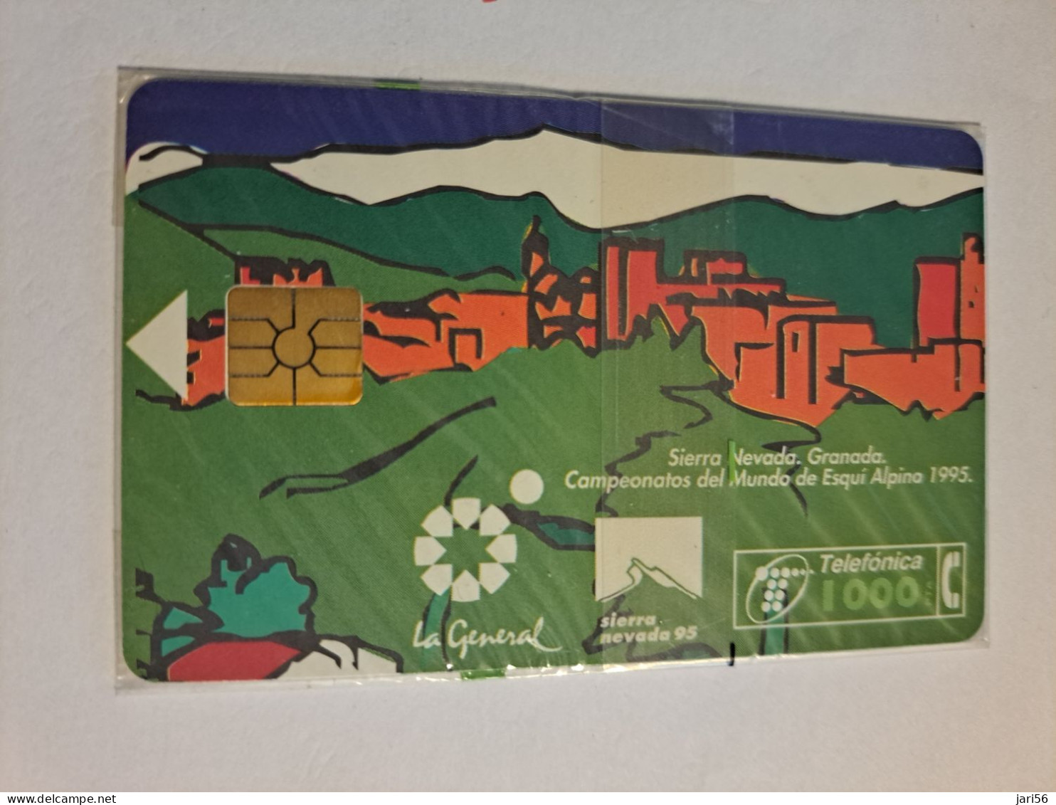 SPAIN/ ESPANA  CHIPCARD/  SIERRA NEVADA GRANADA / MINT IN WRAPPER    **16032** - Basic Issues