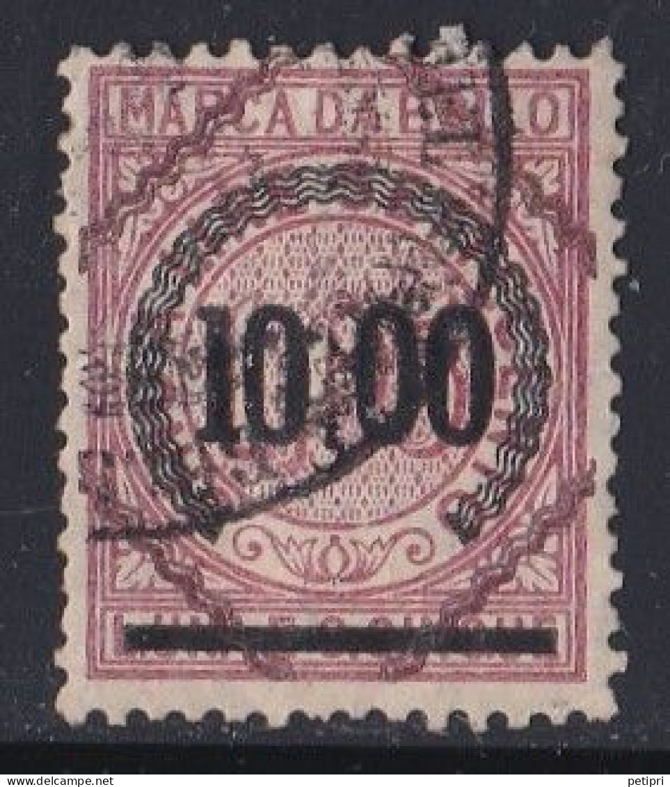 Italie - 1861 - 1878  Victor Emmanuel II  -  Timbre Fiscal  Surchargé  10.00   Oblitéré - Fiscale Zegels