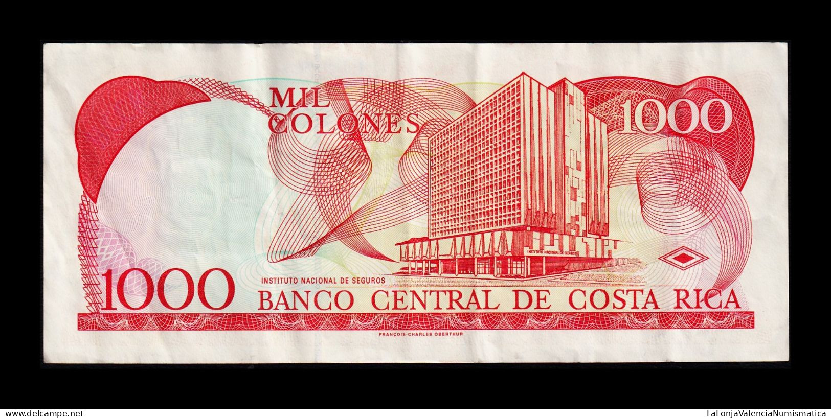 Costa Rica 1000 Colones 1999 Pick 264c Mbc Vf - Costa Rica