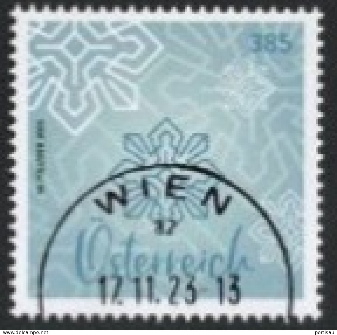 Schneekristall 2023 - Used Stamps