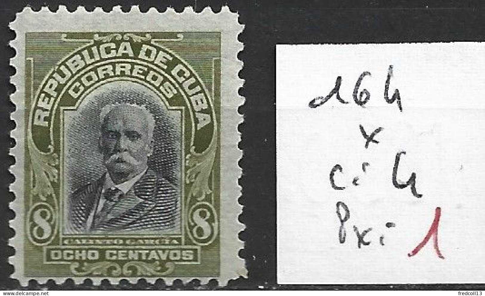 CUBA 164 * Côte 4 € - Unused Stamps