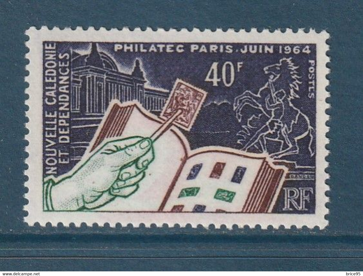 Nouvelle Calédonie - YT N° 325 - Neuf Sans Charnière - 1964 - Neufs