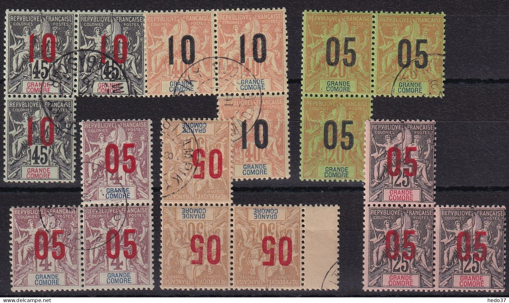 Grande Comore - Ensemble Neufs ** / Oblitérés - TB - Unused Stamps