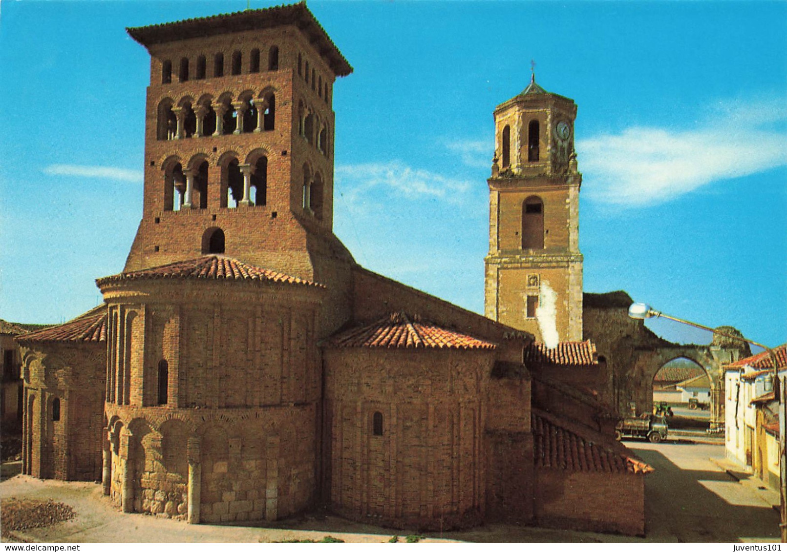 CPSM Sahagun-Iglesia De San Tirso-RARE-Timbre       L2470 - Autres & Non Classés