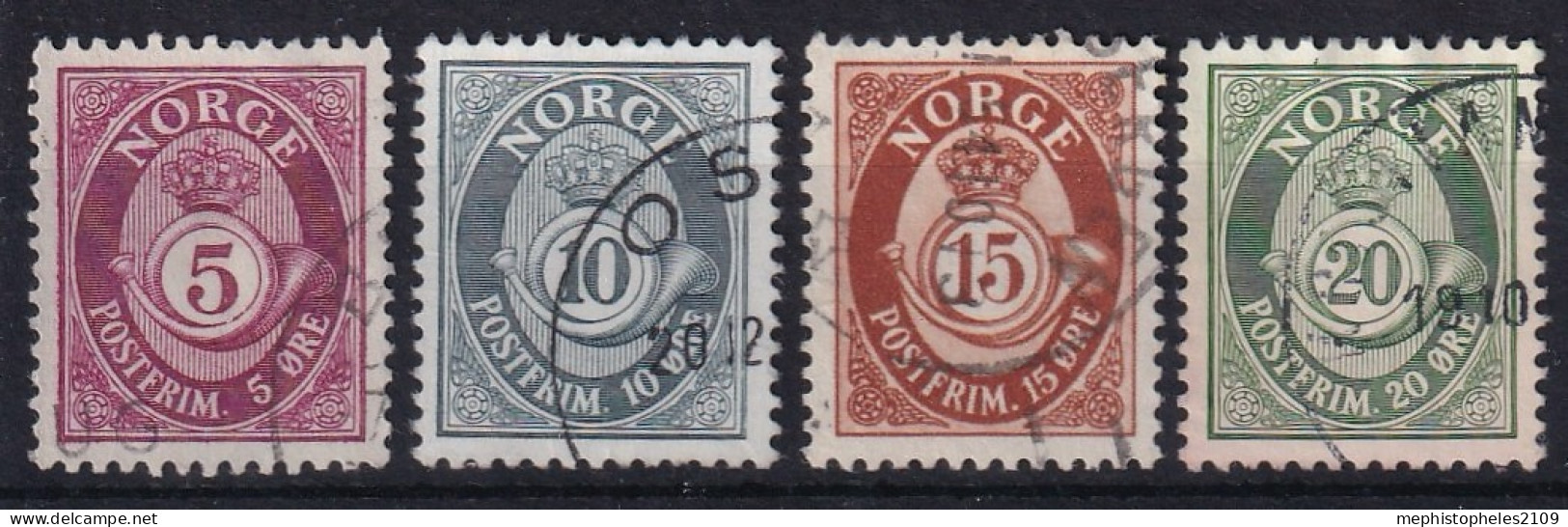 NORWAY 1969 - Canceled - Mi 478y-481y - Usati