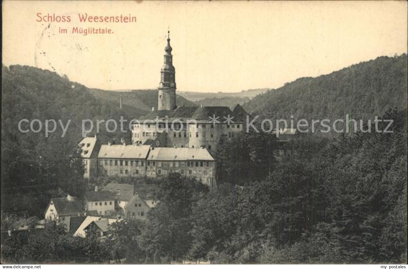 42345519 Weesenstein Schloss Im Mueglitztal Weesenstein - Maxen