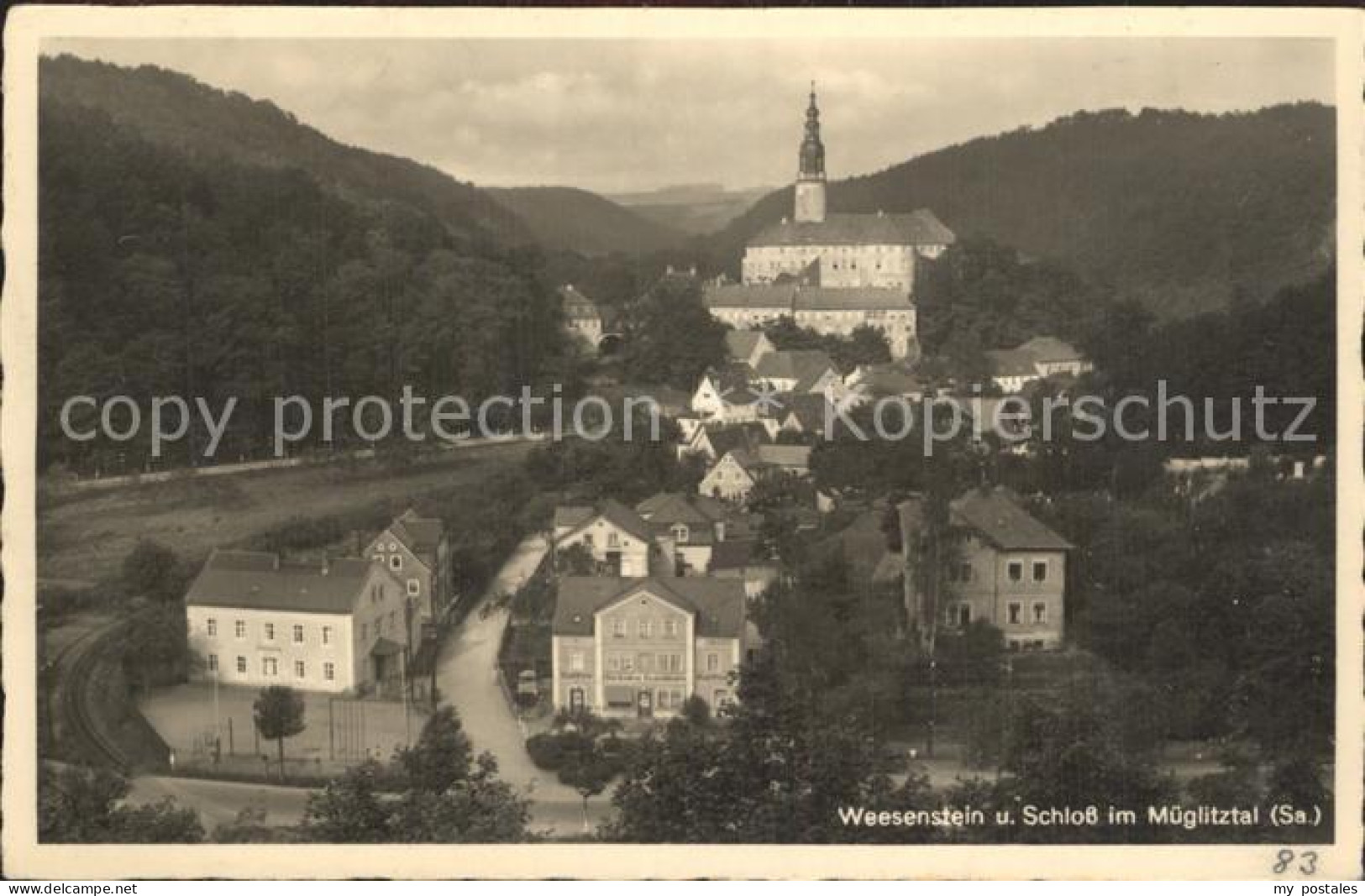 42344928 Mueglitztal Weesenstein Schloss Mueglitztal - Maxen