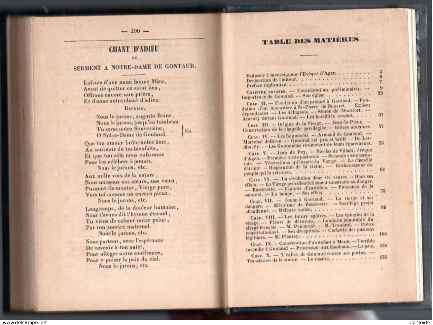 LIVRE  " HISTOIRE DE NOTRE-DAME DE GONTAUD " . PAR L'ABBÉ JACOMY . GONTAUD DE NOGARET - Réf. N°252L - - Aquitaine