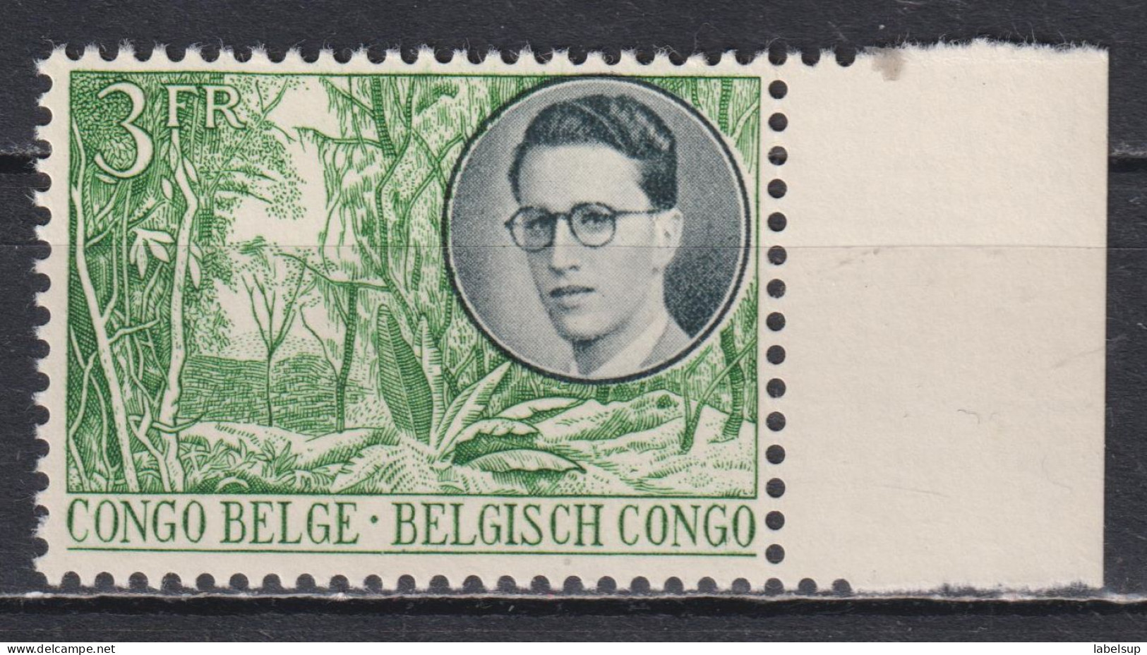 Timbre Neuf** Du Congo Belge  De 1955 N° 334  MNH - Unused Stamps