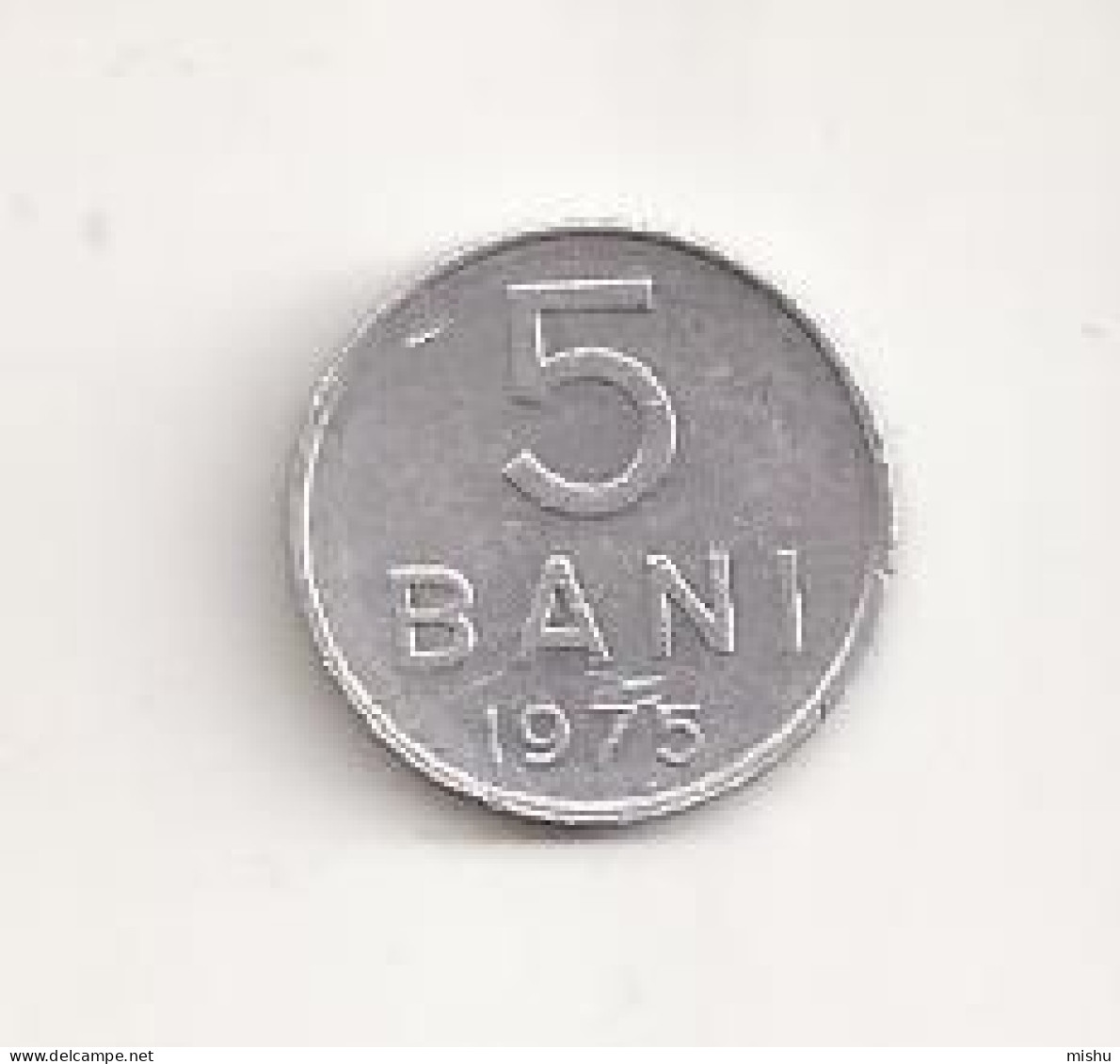 Coin - Romania - 5 Bani 1975 V6 - Roumanie